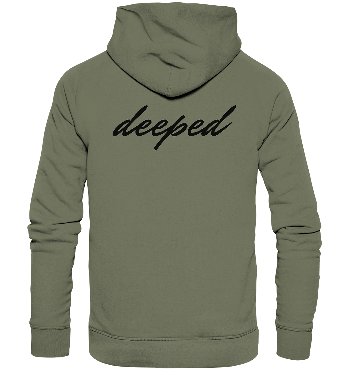 deeped classic vorne hinten- Premium Unisex Hoodie