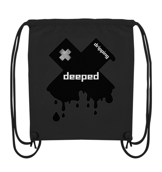 deeped dripping - Organic Gym-Bag