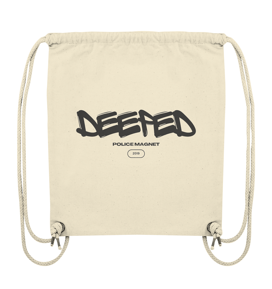 deeped police magnet - Organic Gym-Bag