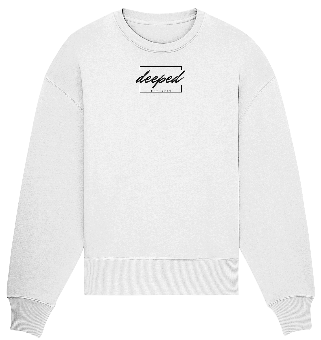 deeped est. 2019 - Organic Oversize Sweatshirt