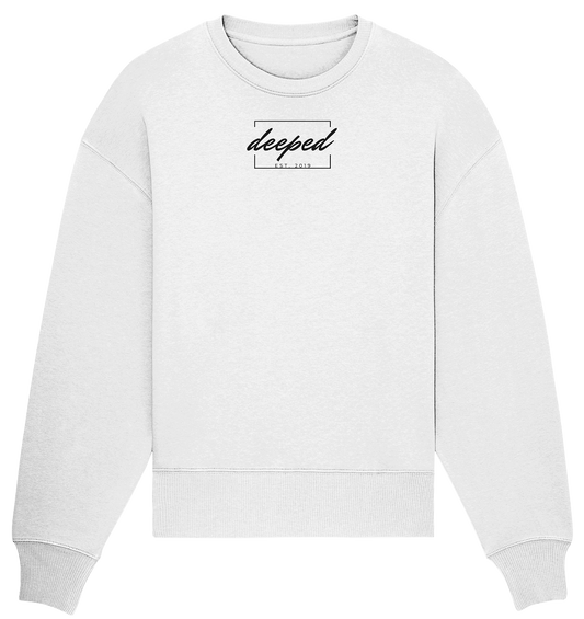 deeped est. 2019 - Organic Oversize Sweatshirt