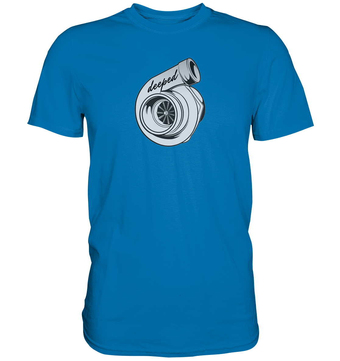 Camiseta premium turbo profundo