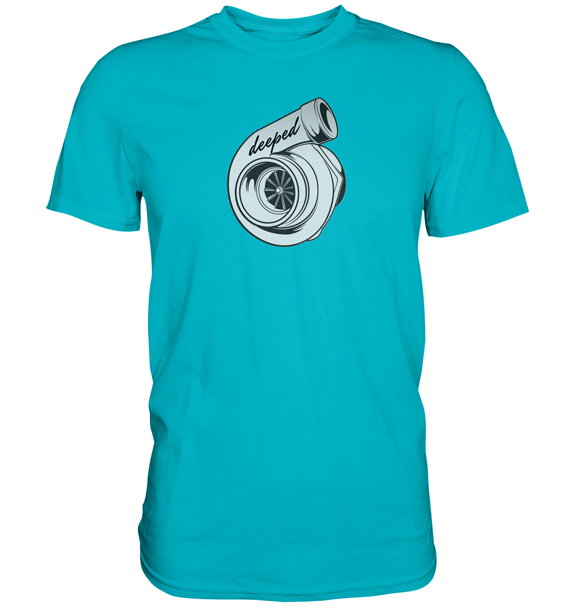 Camiseta premium turbo profundo