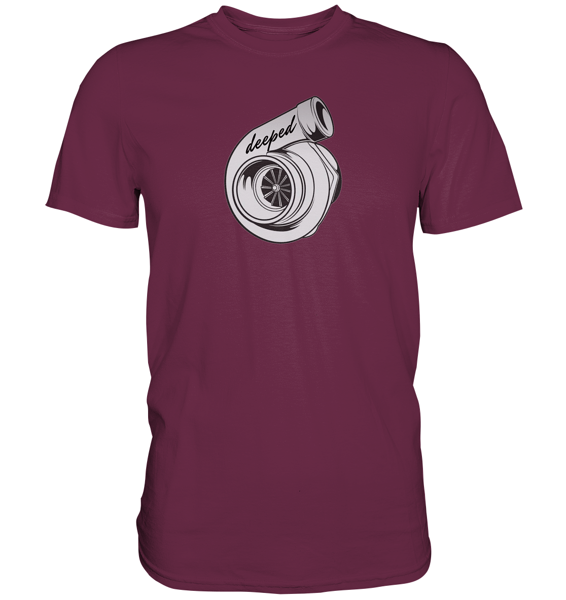 Camiseta premium turbo profundo