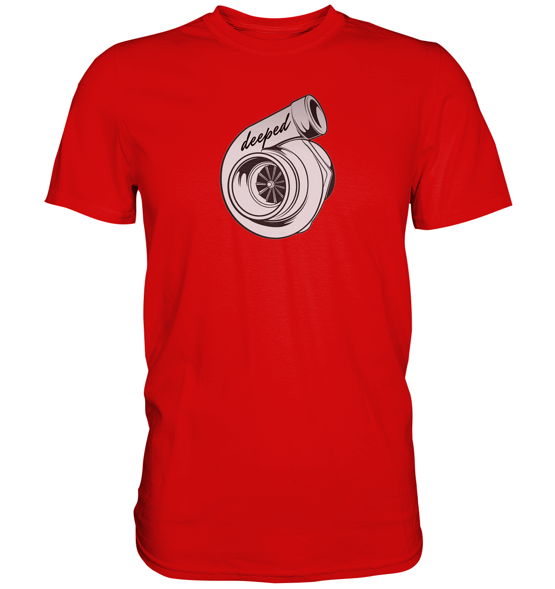 Camiseta premium turbo profundo