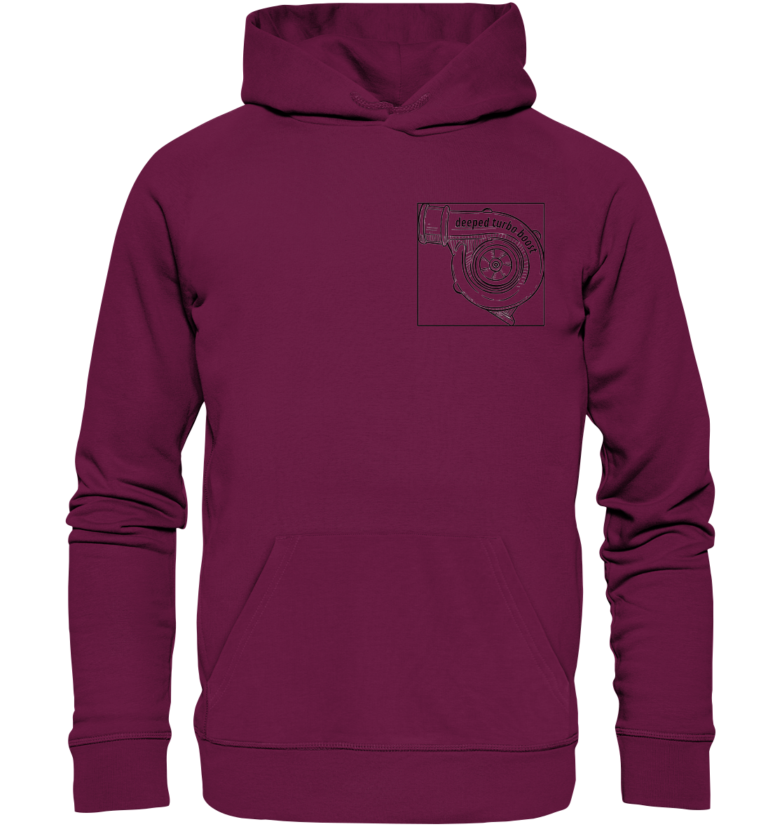 deeped turbo boost - Premium Unisex Hoodie