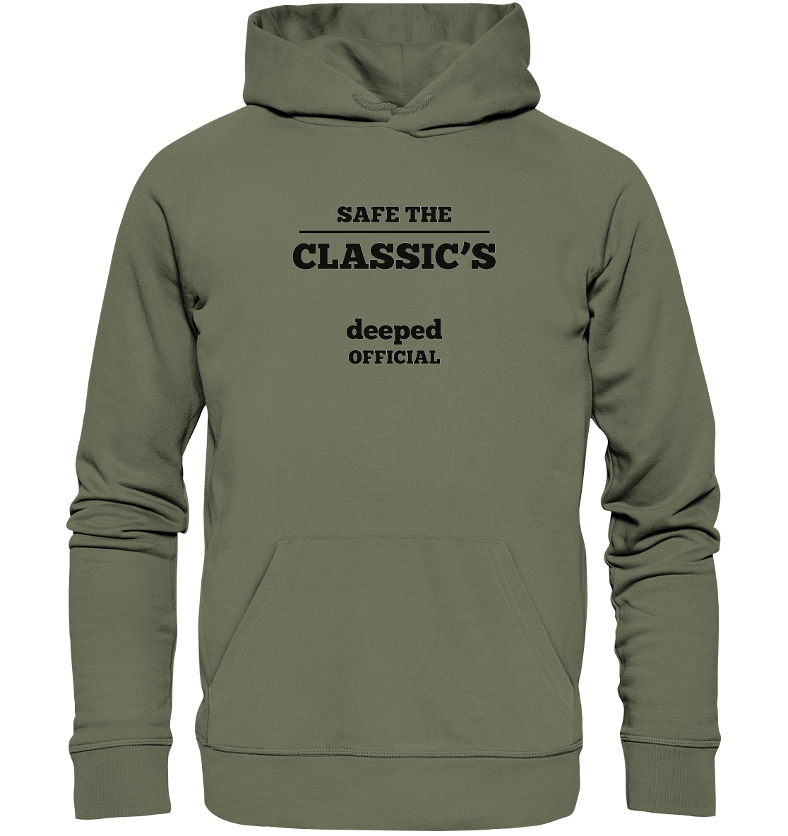 deeped safe the classic´s - Premium Unisex Hoodie