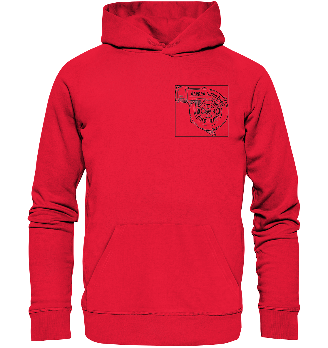 deeped turbo boost - Premium Unisex Hoodie