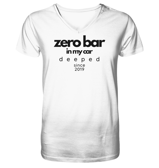 deeped zero bar - V-Neck Shirt